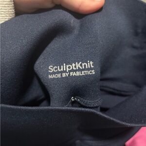 SculptKnit by Fabletics Leggings Navy Blue